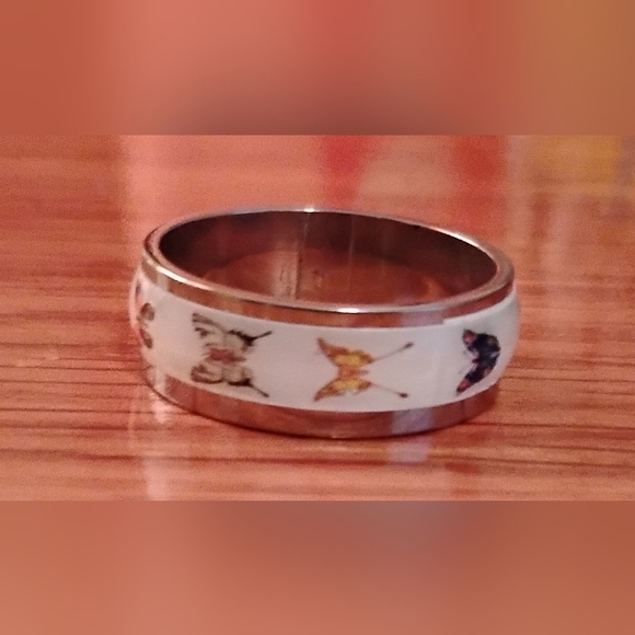 Stainless Steel Butterfly Ring - Picture 2 of 4